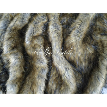 Long Pile Faux Racoon Fur